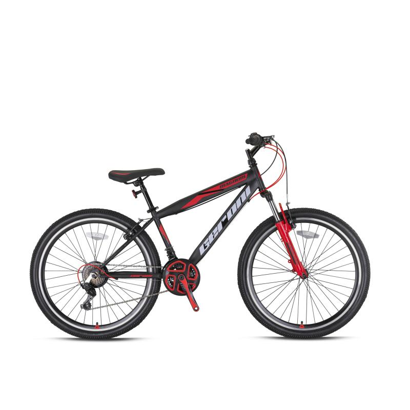 Magnum ATB 39 cm zwart rood 21sp VV